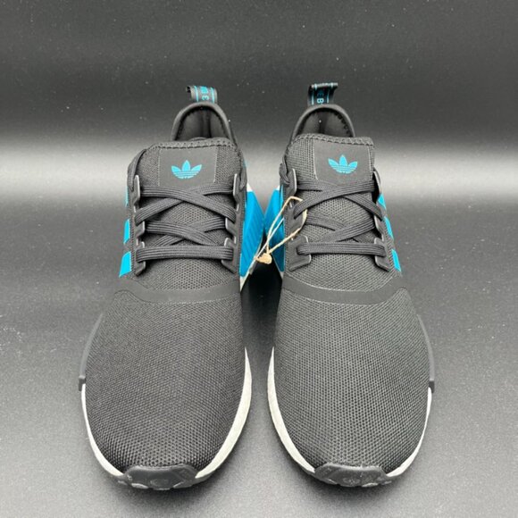Adidas NMD_R1 Black Active Teal White HQ4461 Men's Sneakers Shoes Multi Size NEW - Picture 5 of 7